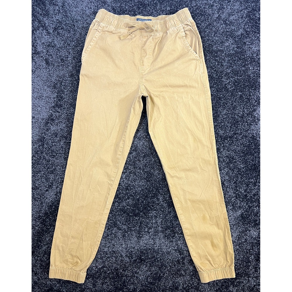 AEROPOSTALE Mens Stretch Jogger Pants XS‎ Tan Drawstring Waist Casual